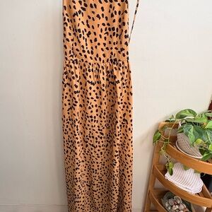 Forever 21 Leopard Print Maxi Dress